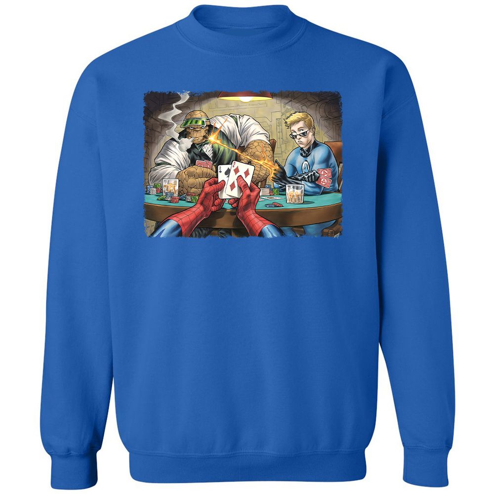 Classic Unisex Sweatshirt - 47WDEUR4 - Royal - 9