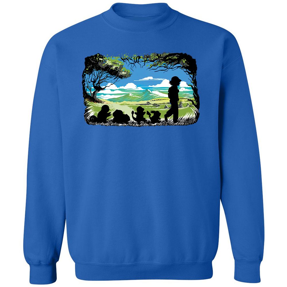 Classic Unisex Sweatshirt - C3Y9D6QF - Royal - 9