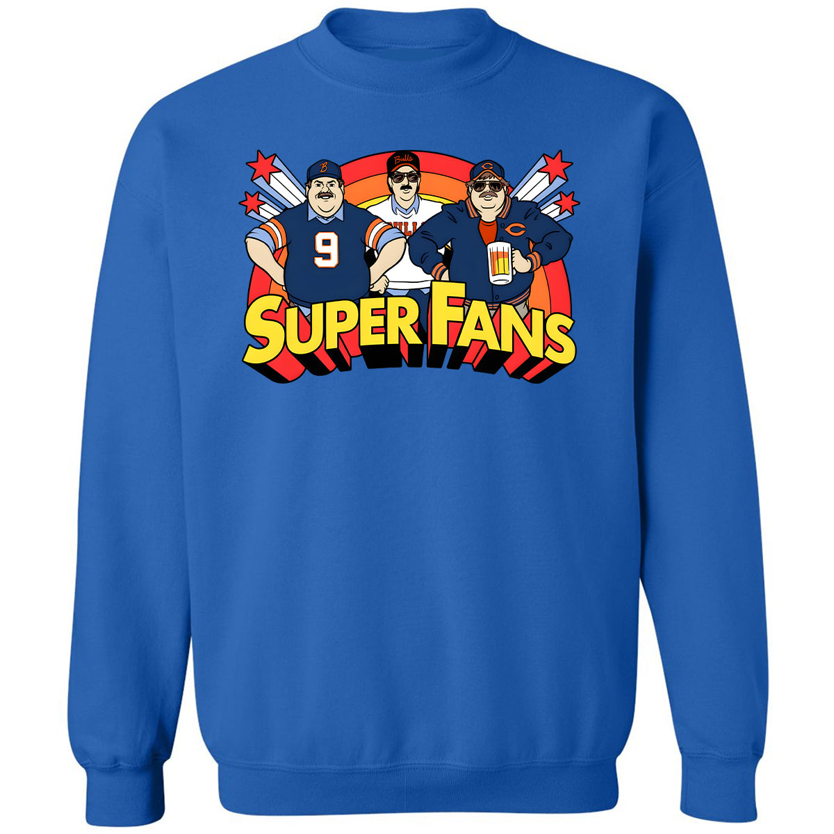 Classic Unisex Sweatshirt - BKL5BKUR - Royal - 9