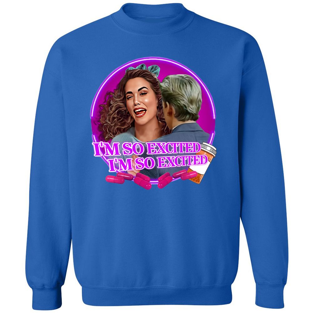 Classic Unisex Sweatshirt - QCTH9BPN - Royal - 9