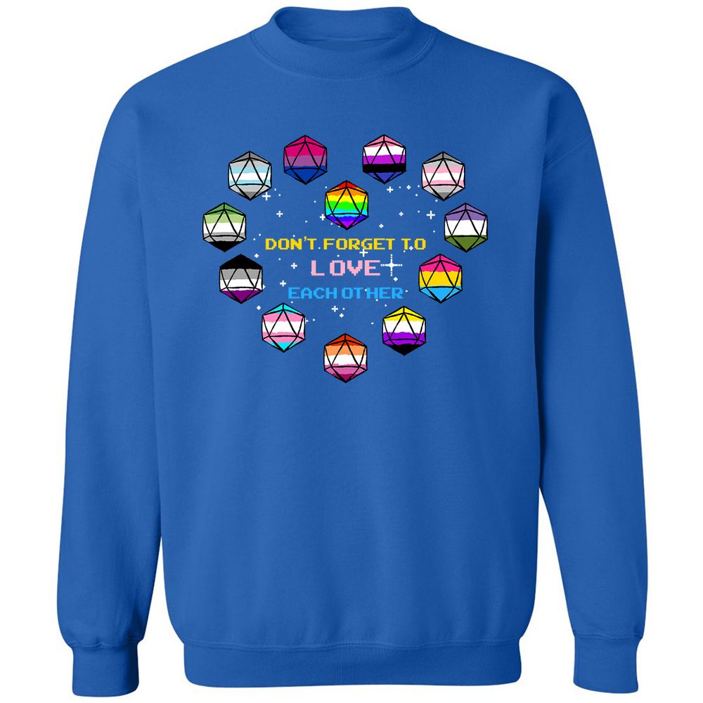 Classic Unisex Sweatshirt - GDQAFCNV - Royal - 9
