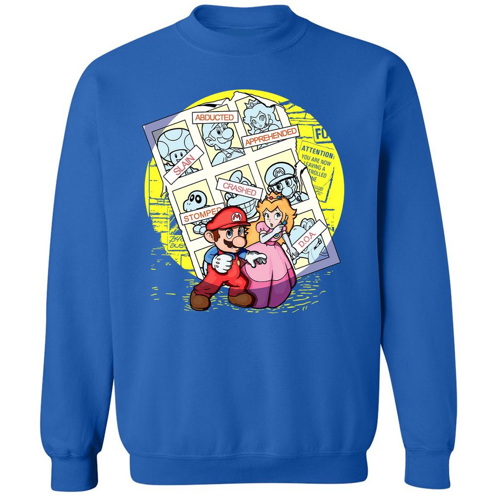 Classic Unisex Sweatshirt - XKZG7FC1 - Royal - 9