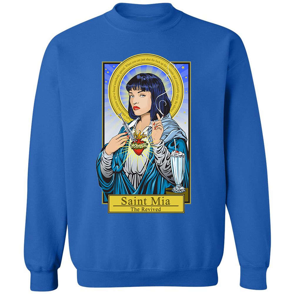 Classic Unisex Sweatshirt - Y8E346ZF - Royal - 9