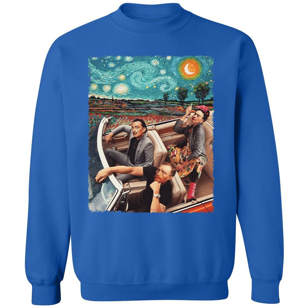 Classic Unisex Sweatshirt - W498J6TY - Royal - 9