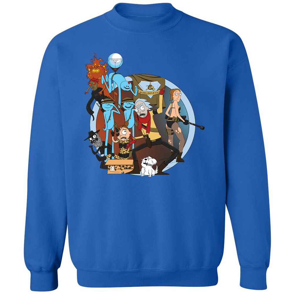Classic Unisex Sweatshirt - KLD74DWV - Royal - 9