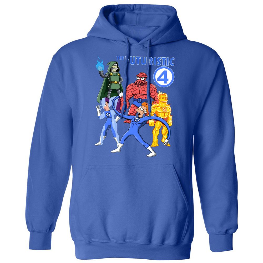 Classic Unisex Hoodie - KR1G7REW - Royal - 9