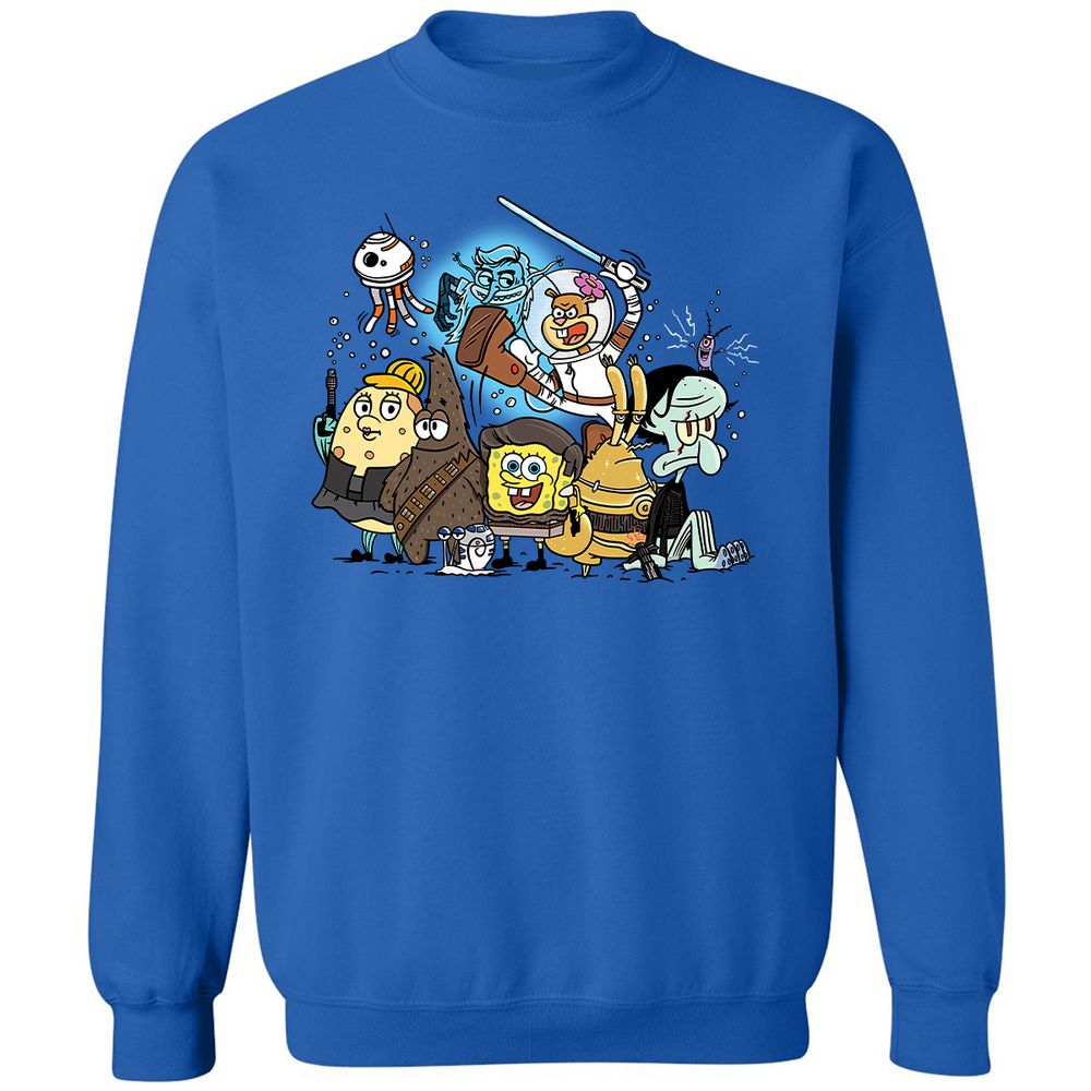 Classic Unisex Sweatshirt - CQZGT8DM - Royal - 9