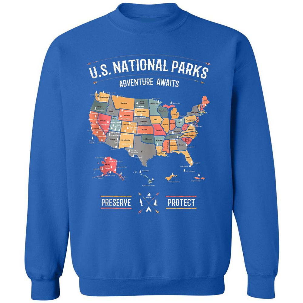 Classic Unisex Sweatshirt - 54R4BLGZ - Royal - 9