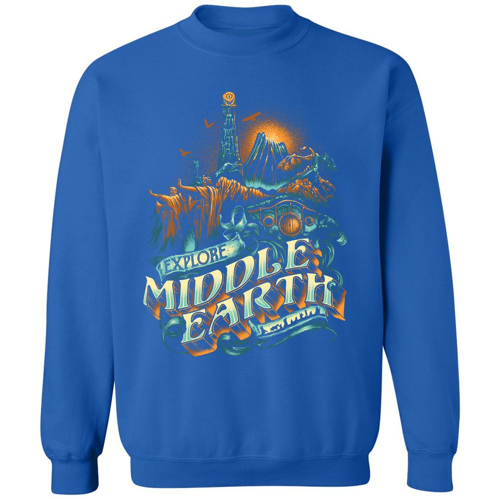 Classic Unisex Sweatshirt - KTCUDV19 - Royal - 9