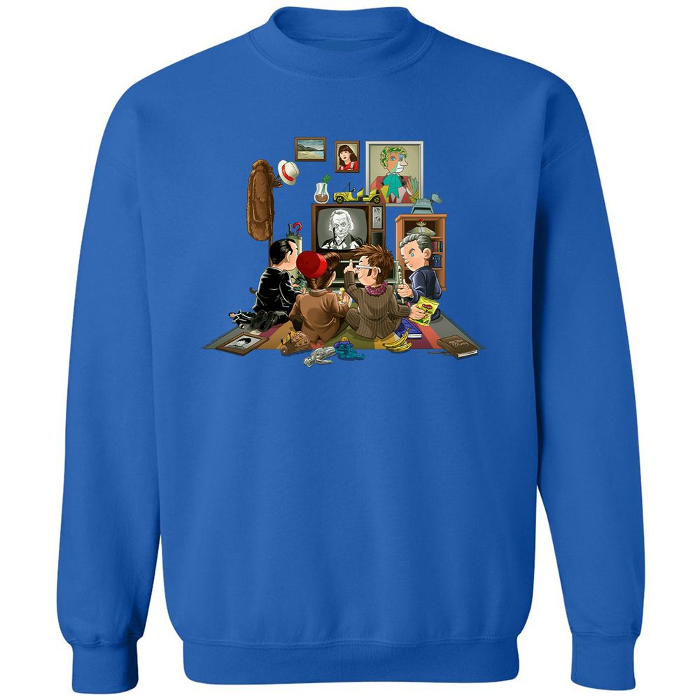 Classic Unisex Sweatshirt - HPCFFYUJ - Royal - 9