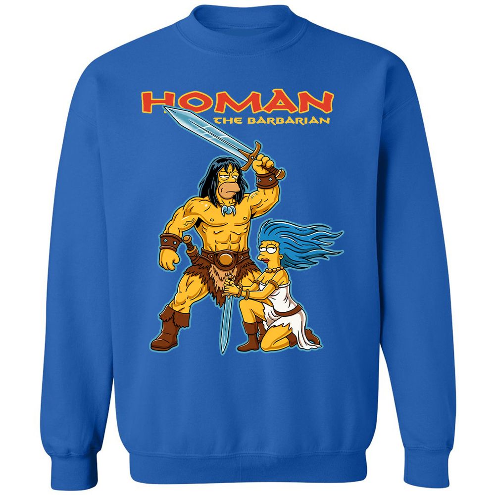 Classic Unisex Sweatshirt - 62KC3DBE - Royal - 9