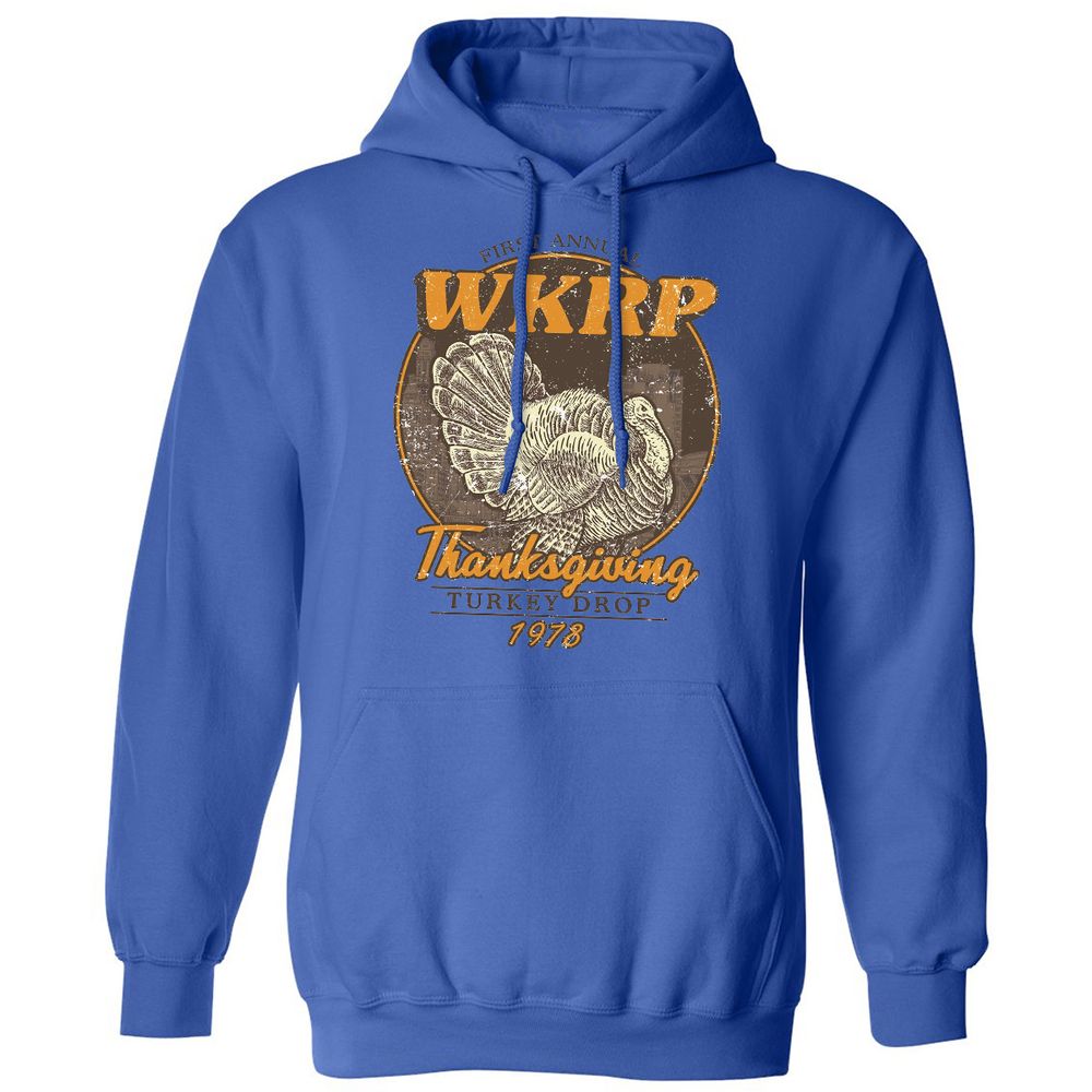 WKRP Turkey Drop - Royal - 9