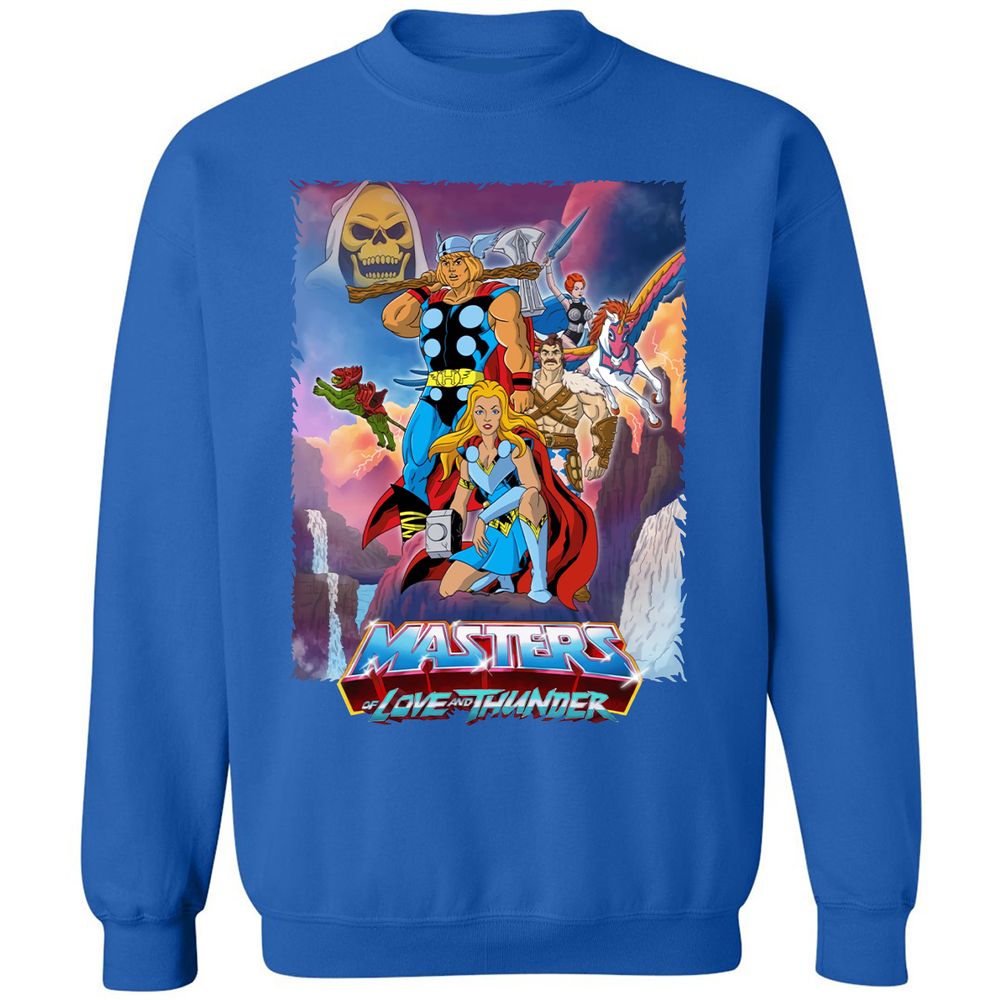 Classic Unisex Sweatshirt - J7A21D3N - Royal - 9