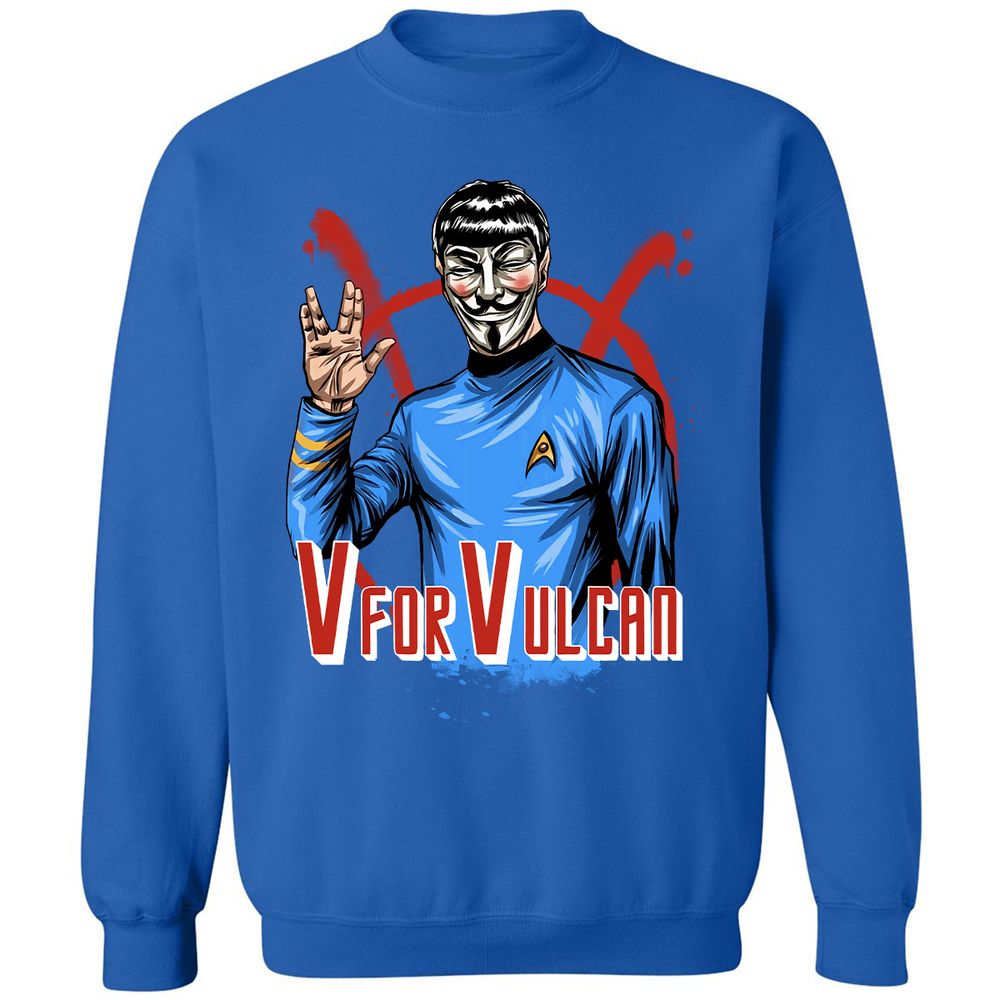 Classic Unisex Sweatshirt - VYSTSRLR - Royal - 9