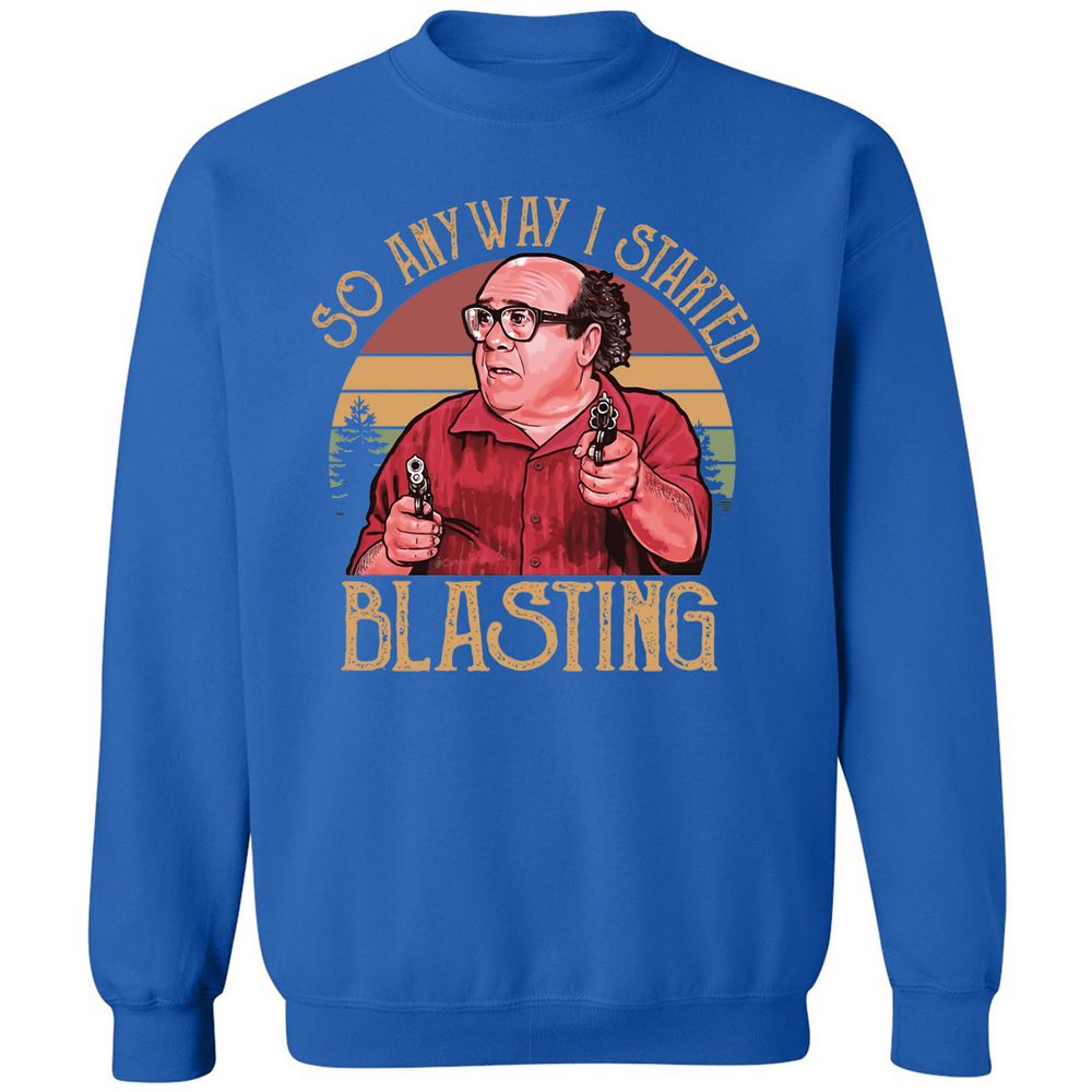 Classic Unisex Sweatshirt - TWSF4UTF - Royal - 9