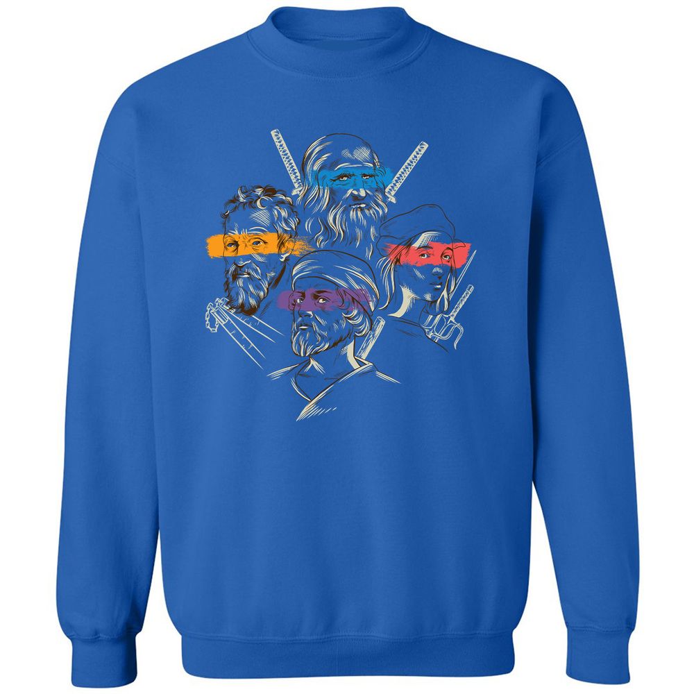 Classic Unisex Sweatshirt - DQ4ZM6NV - Royal - 9