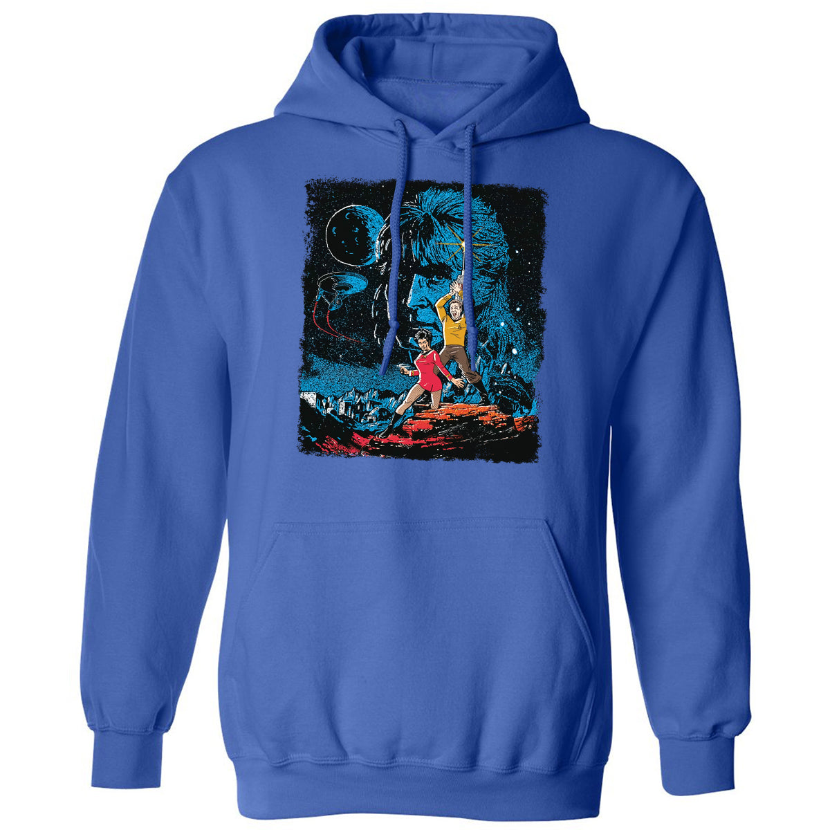 Classic Unisex Hoodie - AMXBF1TB - Royal - 9