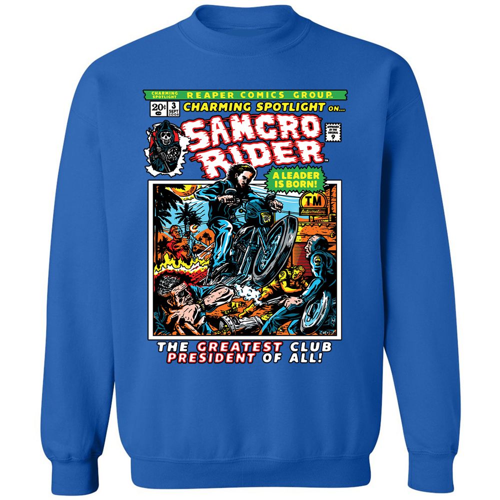 Classic Unisex Sweatshirt - 19GETZWN - Royal - 9