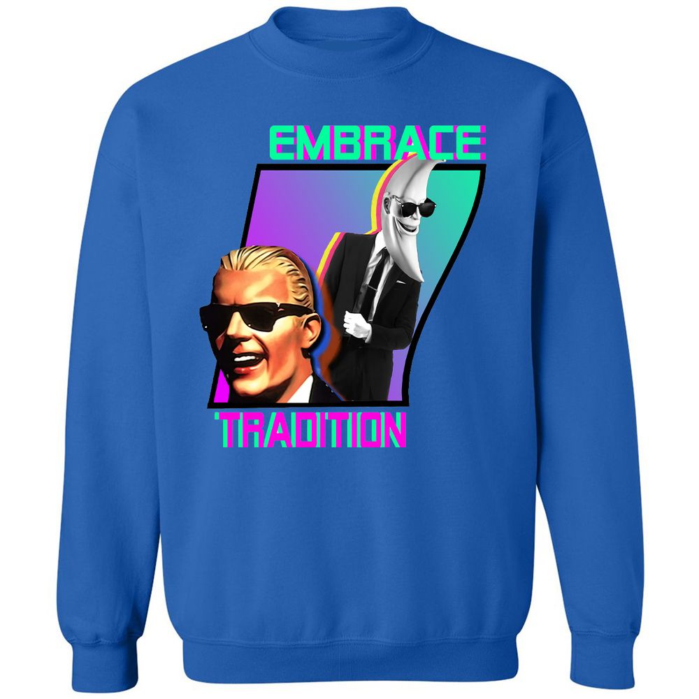 Classic Unisex Sweatshirt - VMEHGE5Q - Royal - 9