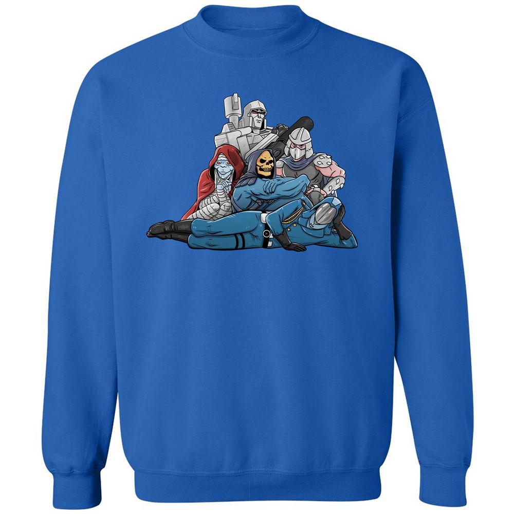Classic Unisex Sweatshirt - BJAJ34U7 - Royal - 9