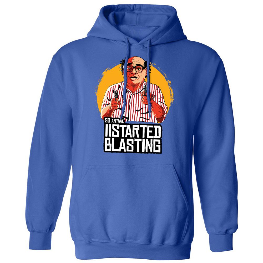 Classic Unisex Hoodie - JL4M8GWF - Royal - 9