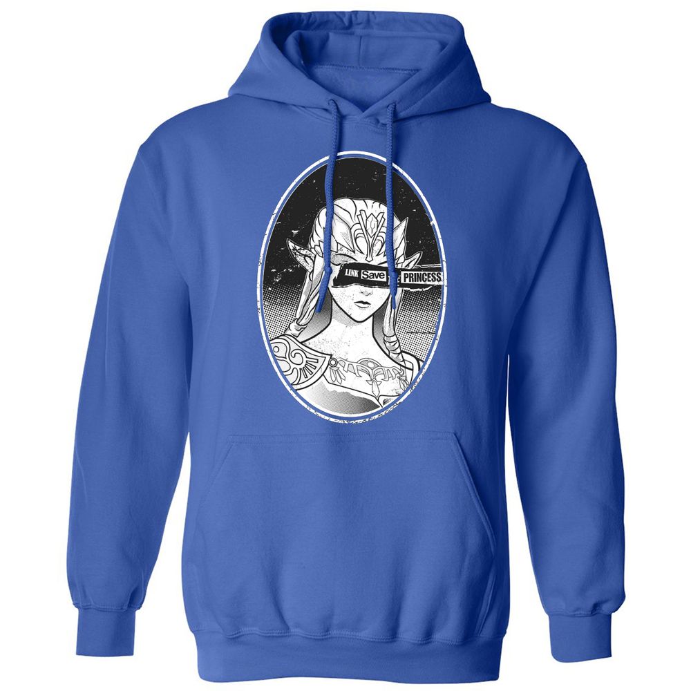Classic Unisex Hoodie - CLVH5JKL - Royal - 9