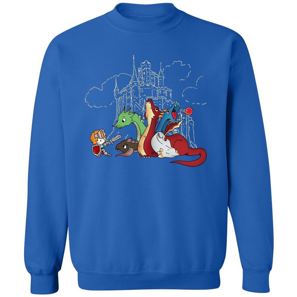 Classic Unisex Sweatshirt - 3F21793Z - Royal - 9