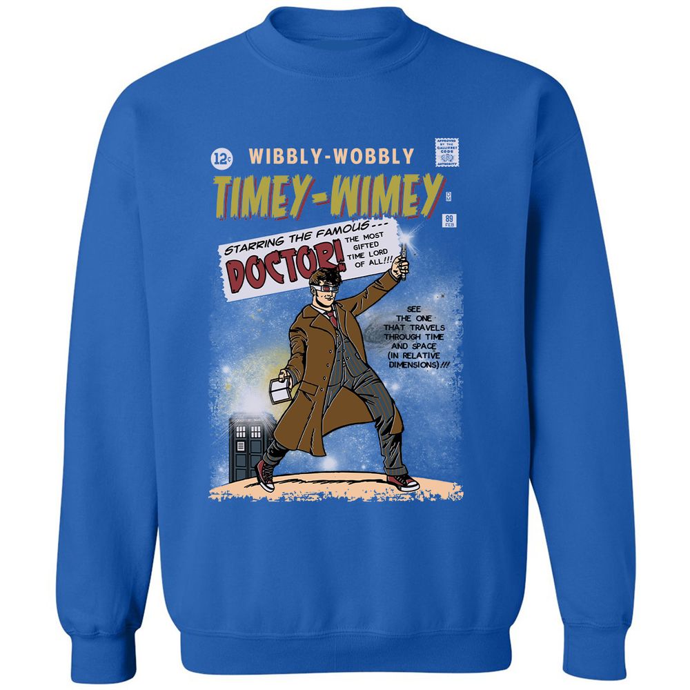 Classic Unisex Sweatshirt - P1ENLC83 - Royal - 9