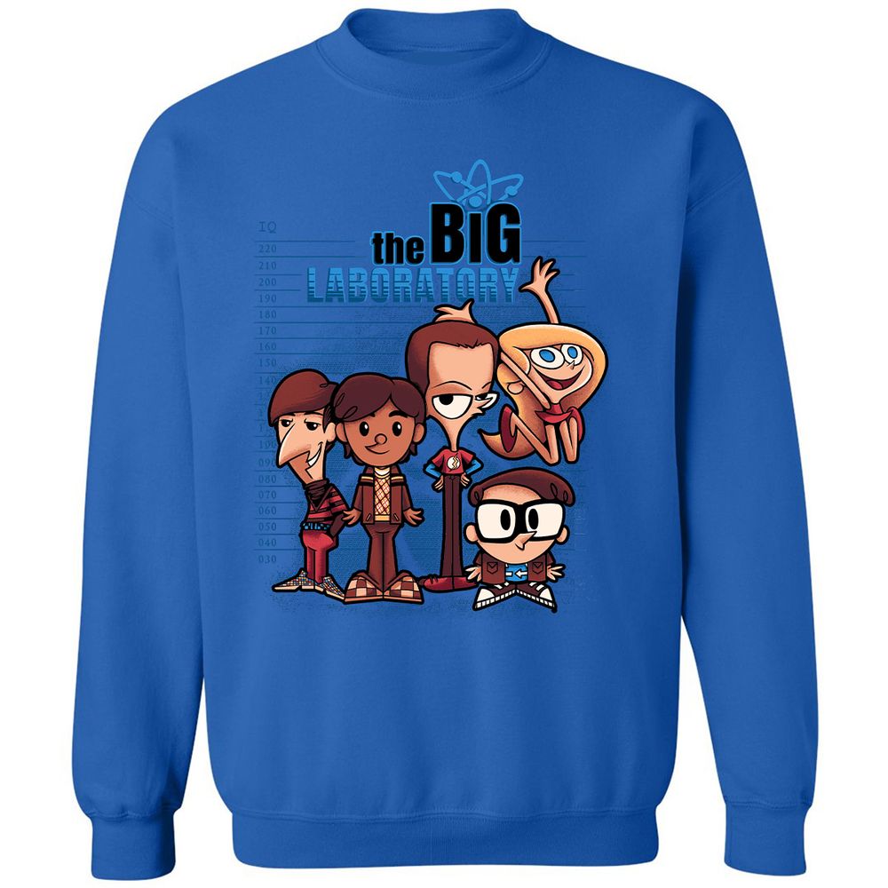 Classic Unisex Sweatshirt - W6KW139D - Royal - 9