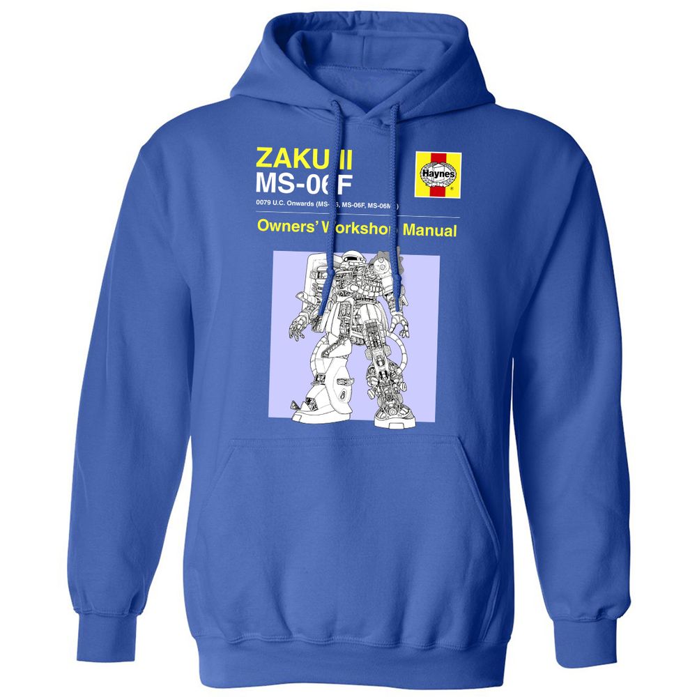Classic Unisex Hoodie - ZQE46RCY - Royal - 9