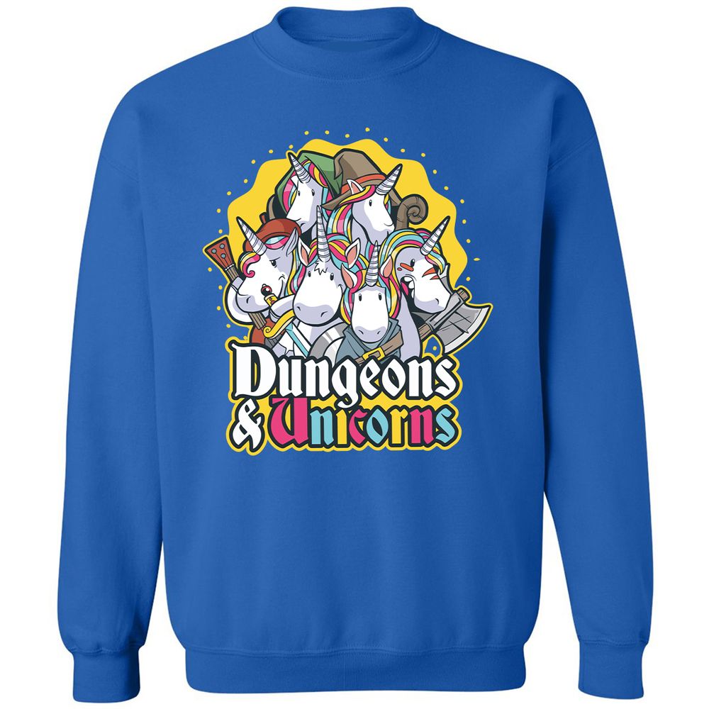 Classic Unisex Sweatshirt - 4EW6R3S6 - Royal - 9