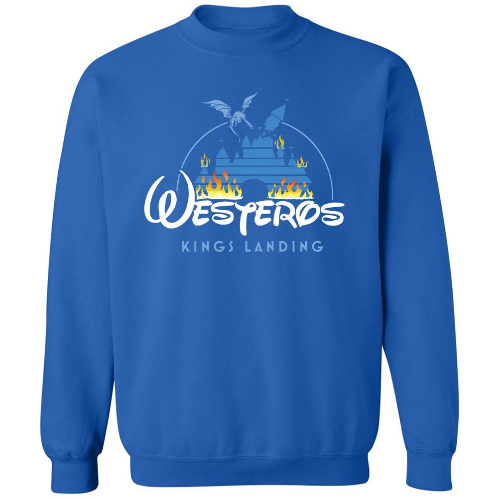Classic Unisex Sweatshirt - 4HLG5QXJ - Royal - 9
