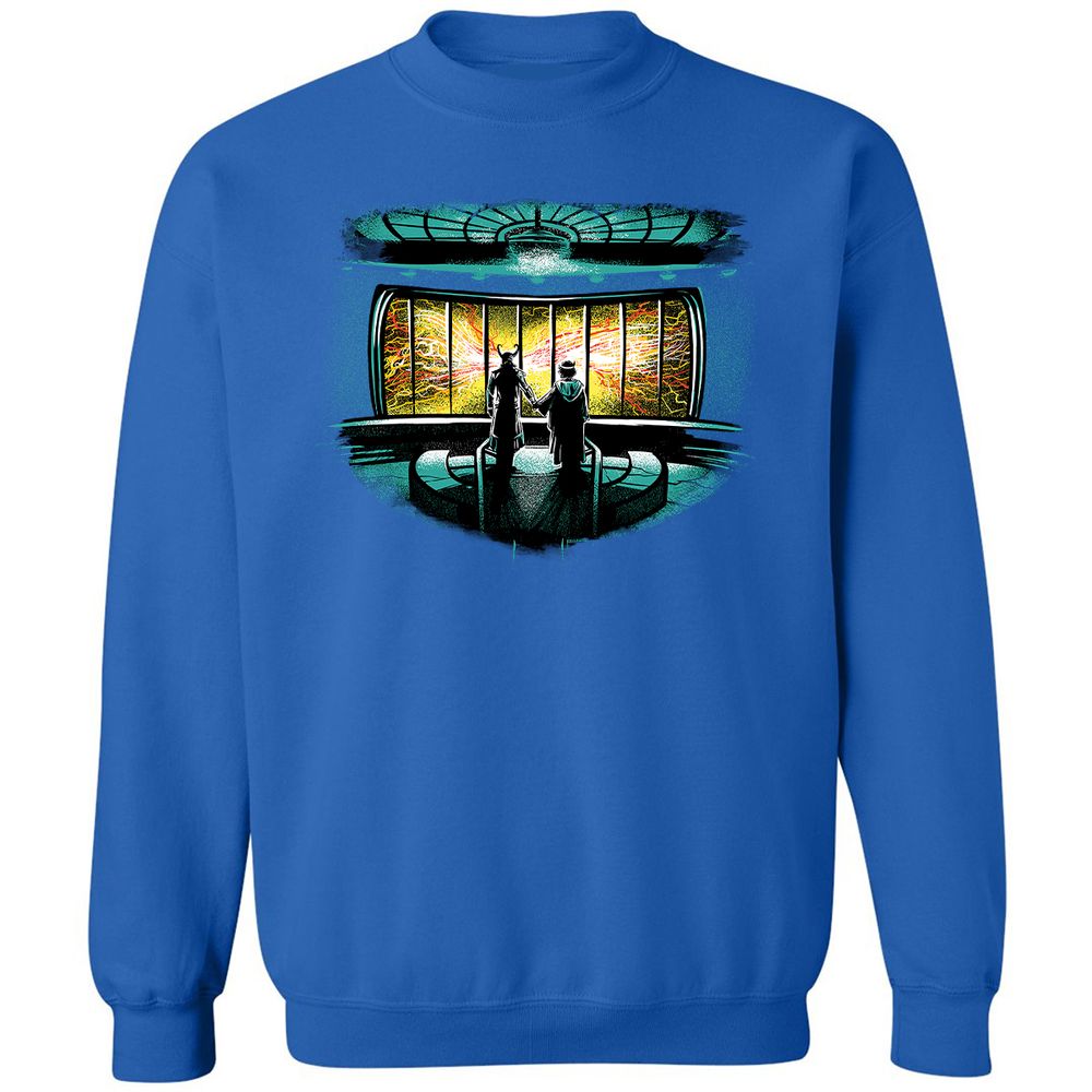 Classic Unisex Sweatshirt - V7GTSGWS - Royal - 9