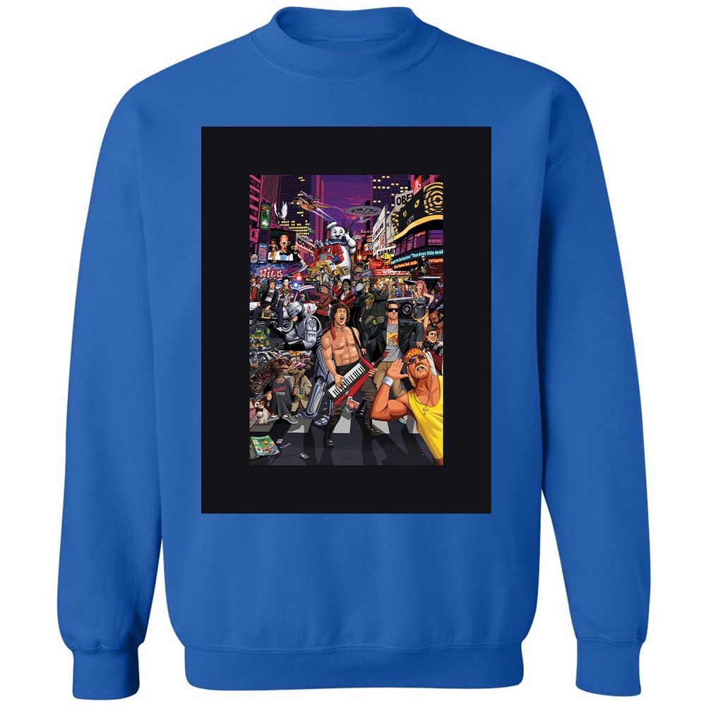 Classic Unisex Sweatshirt - 5E2MUU74 - Royal - 9