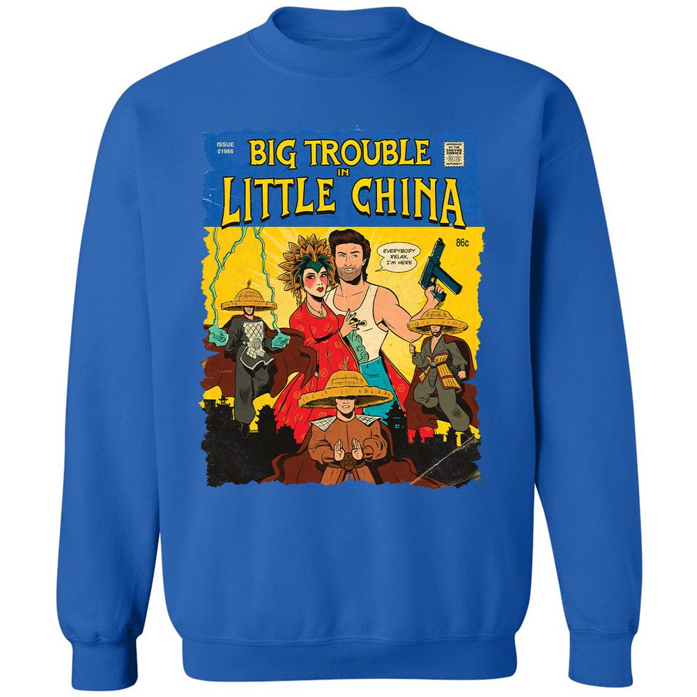 Classic Unisex Sweatshirt - M8CRAFJJ - Royal - 9