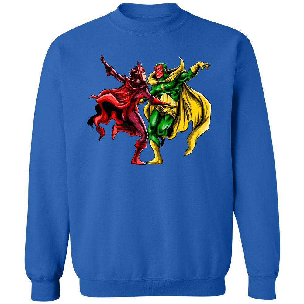 Classic Unisex Sweatshirt - HJU1XZKU - Royal - 9