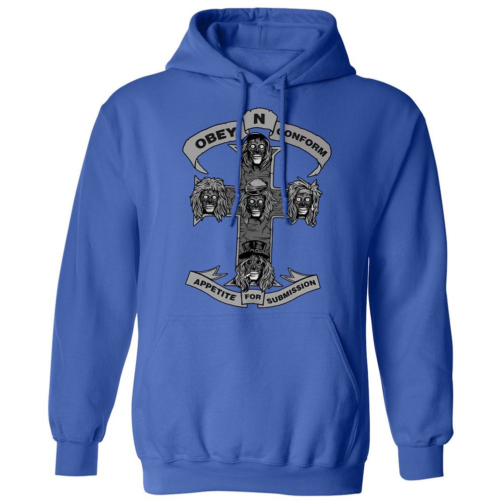 Classic Unisex Hoodie - E494JEGW - Royal - 9