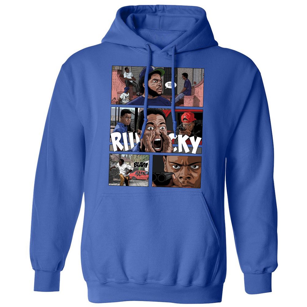 Classic Unisex Hoodie - HV875M1G - Royal - 9
