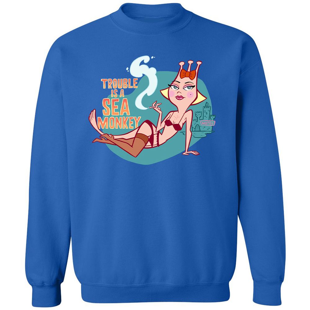 Classic Unisex Sweatshirt - 6X2RYR7D - Royal - 9