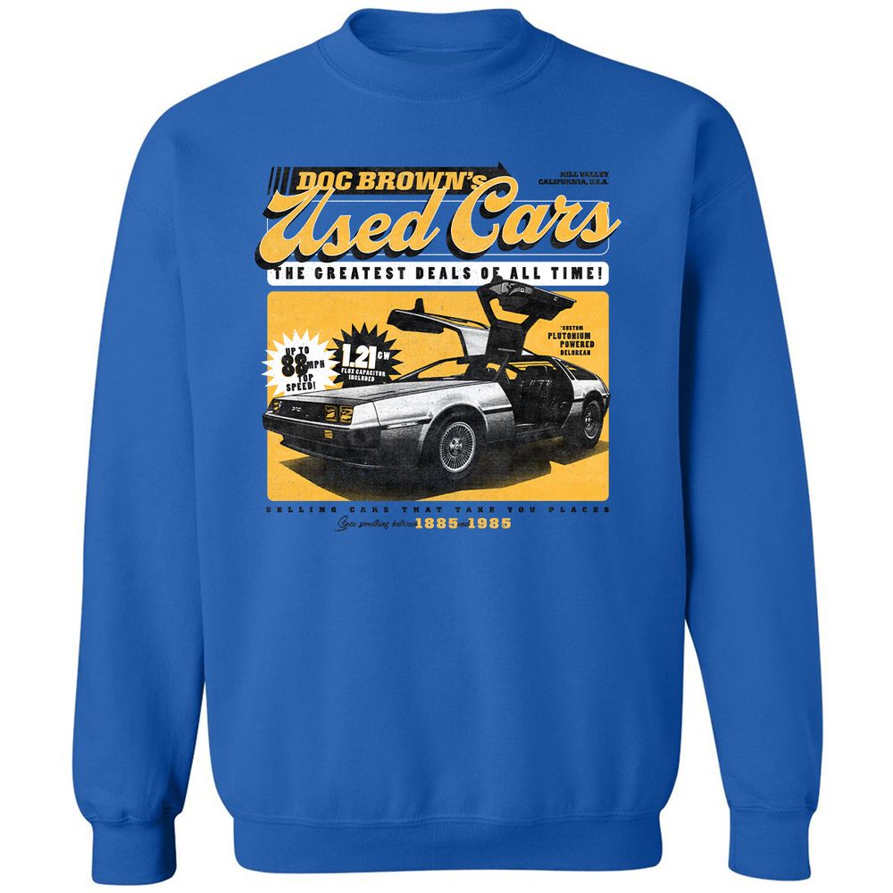 Classic Unisex Sweatshirt - MVC8HFM7 - Royal - 9