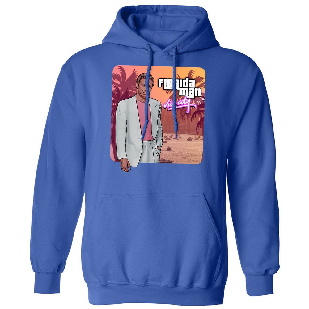 Classic Unisex Hoodie - CYQ6CJ9K - Royal - 9