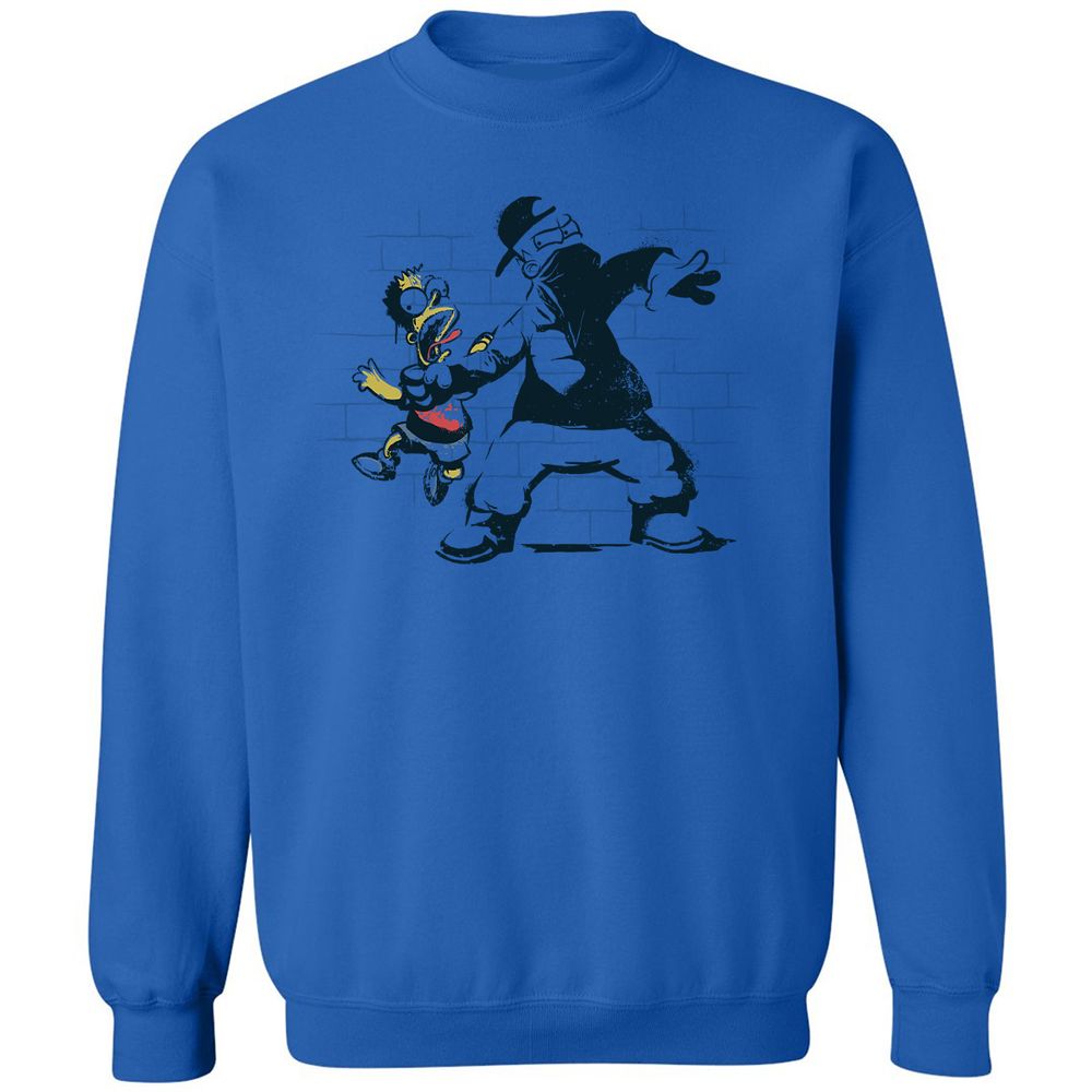 Classic Unisex Sweatshirt - LKM9M1TC - Royal - 9