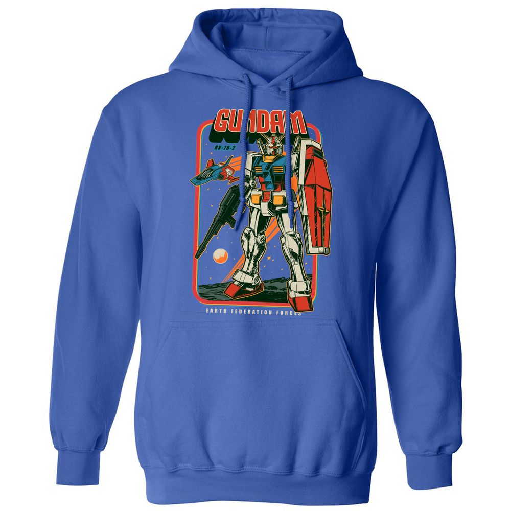 Classic Unisex Hoodie - LXW76KWU - Royal - 9