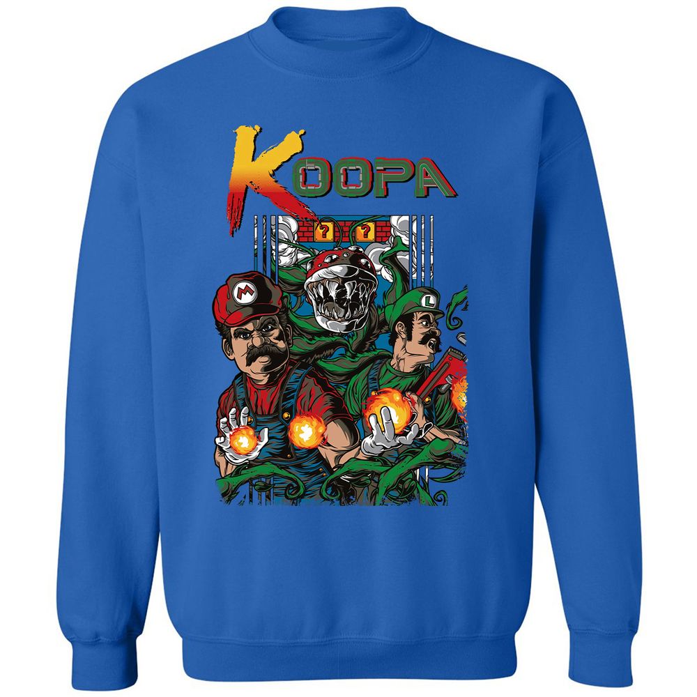 Classic Unisex Sweatshirt - WVJVYK82 - Royal - 9