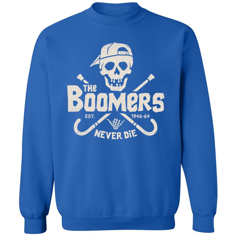 Classic Unisex Sweatshirt - RHAZ79Y9 - Royal - 9