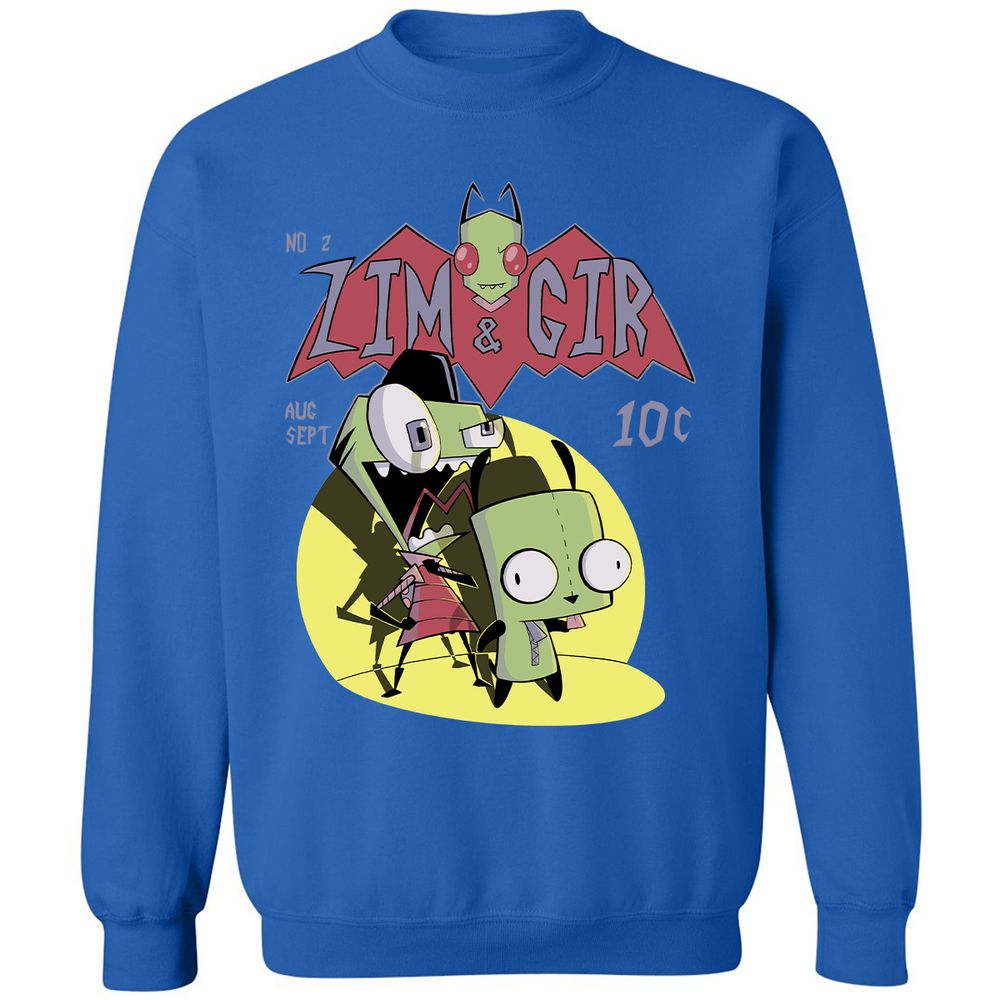 Classic Unisex Sweatshirt - P9S4HGQQ - Royal - 9