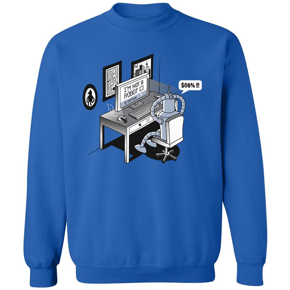 Classic Unisex Sweatshirt - F7SFQ7GG - Royal - 9