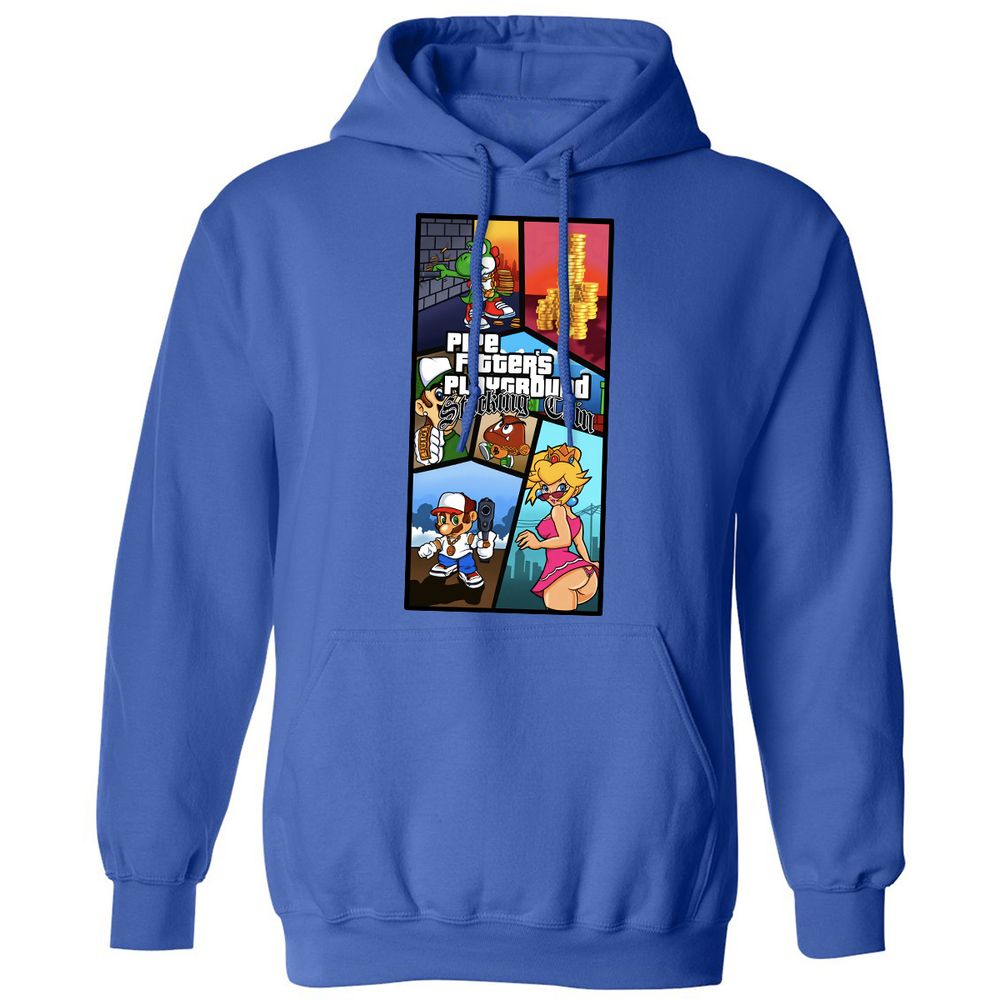 Classic Unisex Hoodie - D4B5SNZR - Royal - 9