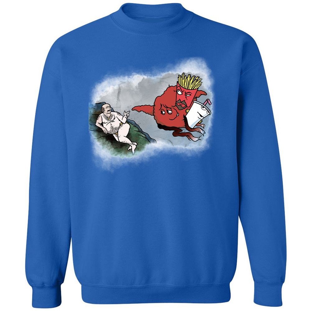 Classic Unisex Sweatshirt - Q8TRFVTU - Royal - 9