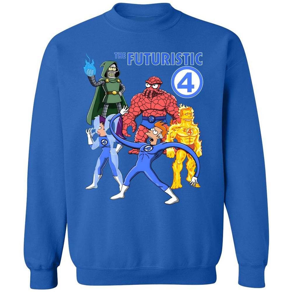 Classic Unisex Sweatshirt - 1XR3WBMX - Royal - 9